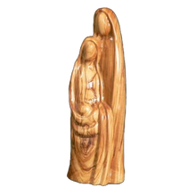 Load image into Gallery viewer, Olive Wood Silent Night Holy Family One-Piece Nativity