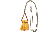 Load image into Gallery viewer, Triangle Tassel Necklace