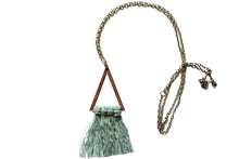 Load image into Gallery viewer, Triangle Tassel Necklace