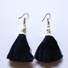 Load image into Gallery viewer, Red Sea Breeze Tassel Earrings