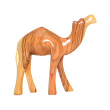 Load image into Gallery viewer, Olive Wood Camel Figures
