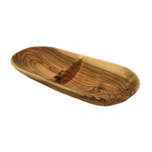 Load image into Gallery viewer, Olive Wood Divided Serving Trays