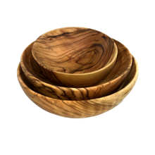 Load image into Gallery viewer, Olive Wood Dipping Bowls