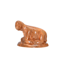 Load image into Gallery viewer, Handcrafted Olive Wood Nativity Sheep Figures