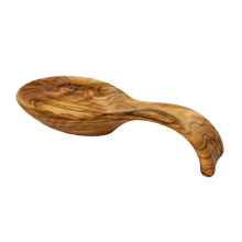 Load image into Gallery viewer, Handcrafted Olive Wood Spoon Rest
