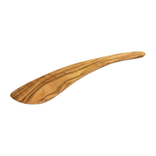 Load image into Gallery viewer, Handcrafted Olive Wood Cheese Board &amp; Spreader
