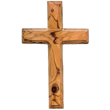 Load image into Gallery viewer, Olive Wood Latin Wall Cross