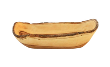 Load image into Gallery viewer, Olive Wood Natural Bark Bowl, Deluxe