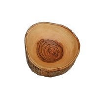 Load image into Gallery viewer, Natural Bark Olive Wood Dishes - Circular