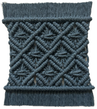 Load image into Gallery viewer, LKB Test - Macrame Mug Rugs 3 working with Jacob