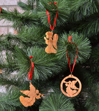Load image into Gallery viewer, Original Angel Ornaments Displayed in Tree