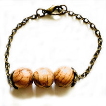 Load image into Gallery viewer, Olive Wood Forest Fairy Bracelet
