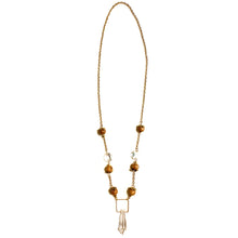 Load image into Gallery viewer, Golden Clarity Prisma Necklace