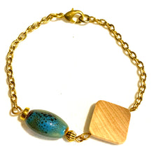Load image into Gallery viewer, Meadows Green Porcelain Bracelet
