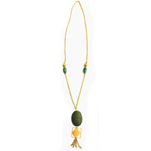 Load image into Gallery viewer, Meadows Green Porcelain Necklace