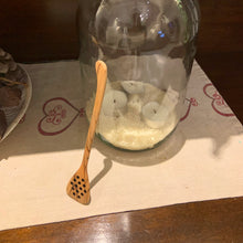 Load image into Gallery viewer, Olive Wood Honey Dipper on Display