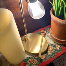Load image into Gallery viewer, Olive Wood Honey Dipper Displayed