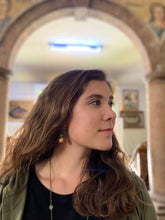 Load image into Gallery viewer, Modeled Mountain Spring Aventurine Earrings with Necklace