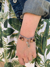Load image into Gallery viewer, Modeled Savanna Giraffe Bracelet