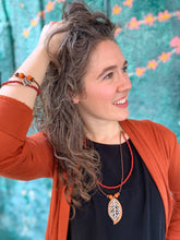 Load image into Gallery viewer, Alternate Mystical Leaf Necklace, Earring and Bracelet Set