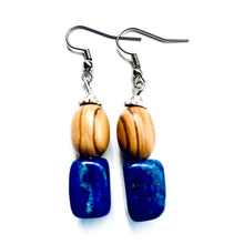 Load image into Gallery viewer, Lazuli Night Sky Earrings