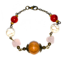 Load image into Gallery viewer, Out & About Howlite Bracelet