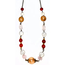 Load image into Gallery viewer, Out & About Howlite Necklace Detail