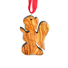 Load image into Gallery viewer, Praying Angel Olive Wood Ornament
