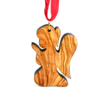 Load image into Gallery viewer, Praying Angel Olive Wood Ornament