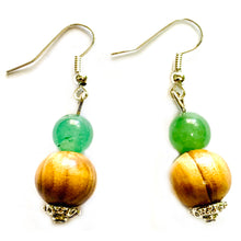 Load image into Gallery viewer, River Side Aventurine Earrings