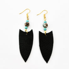 Load image into Gallery viewer, Midnight Oasis Dangle Earrings
