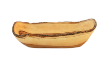 Load image into Gallery viewer, Olive Wood Natural Bark Bowl, Deluxe
