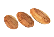 Load image into Gallery viewer, Olive Wood Oval Bowls
