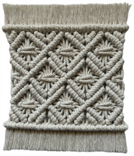 Load image into Gallery viewer, LKB Test - Macrame Mug Rugs 3 working with Jacob

