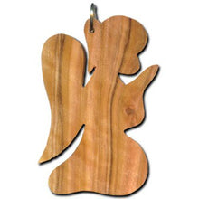 Load image into Gallery viewer, Olive Wood Angel Ornaments - Original Designs
