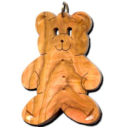 Teddy Bear Standing Ornament Original Design