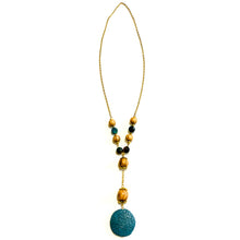 Load image into Gallery viewer, Blue Horizon Agate Necklace
