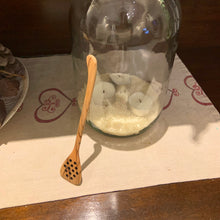 Load image into Gallery viewer, Olive Wood Honey Dipper on Display
