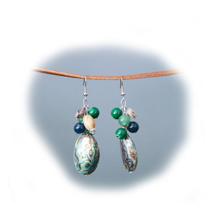Mystic Sea Abalone Earrings