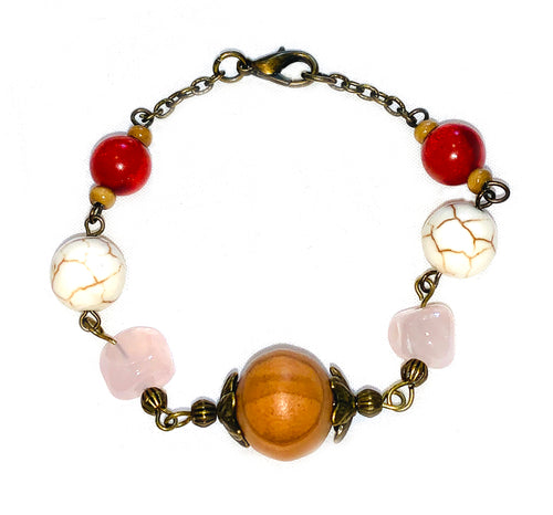 Out & About Howlite Bracelet