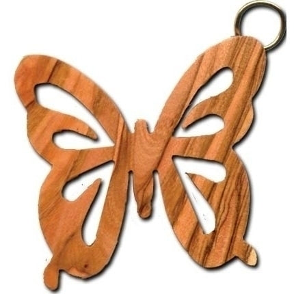Olive Wood Butterfly (Cutout) Ornament